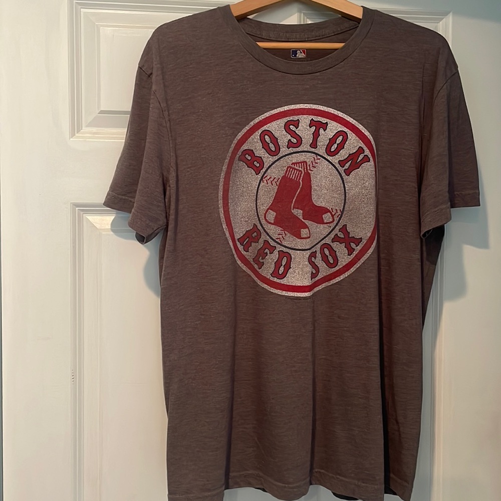Boston Red Sox, MLB vintage gray tee, men’s large